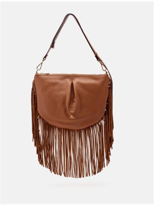 Borsa a tracolla con frange Emma maxi pouch Cuoieria Fiorentina Cuoieria Fiorentina | B00006037W240-CAR
